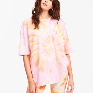 NWT Billabong True Boy Surf Short Sleeve T-Shirt Oversized Tie-Dye, NWT, Small